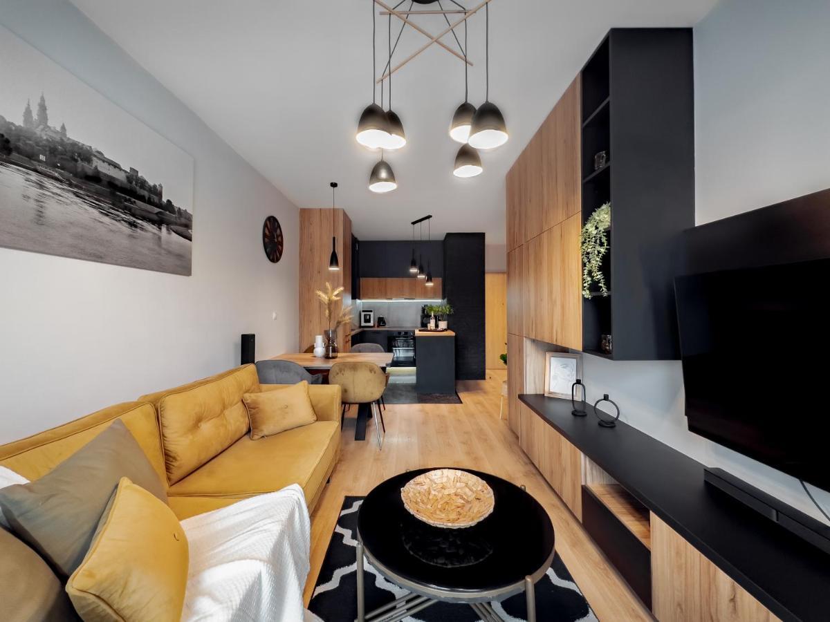 Apartament Z Duzym Tarasem W Centrum Krakowa Exteriör bild