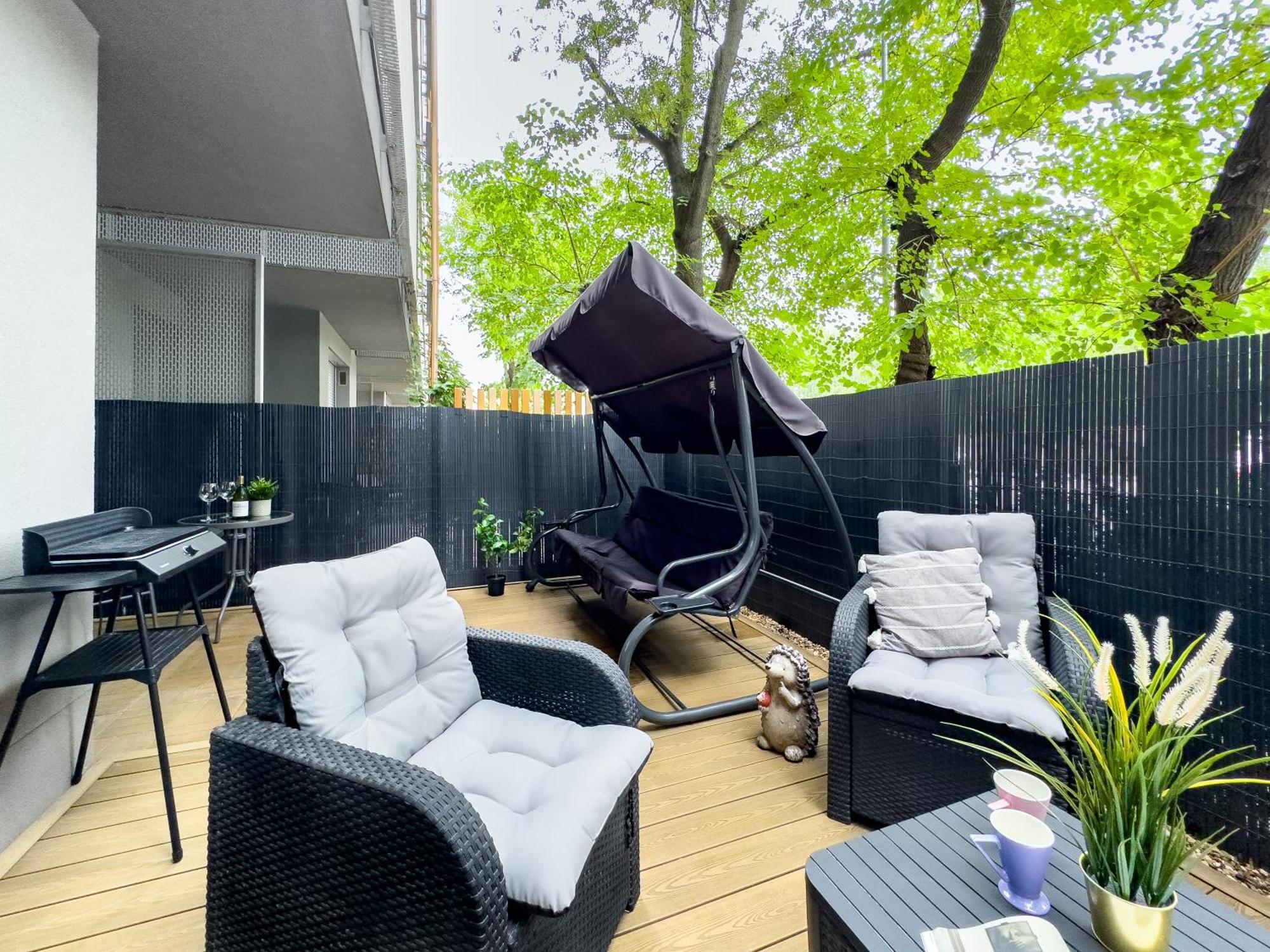 Apartament Z Duzym Tarasem W Centrum Krakowa Exteriör bild